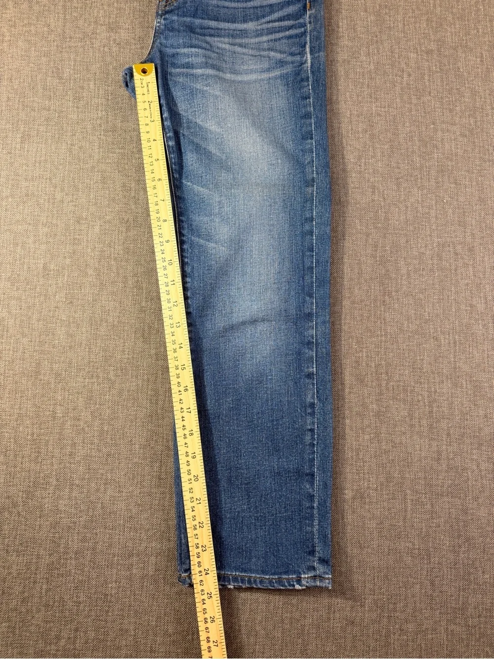 J. Crew Medium Blue Straight-Leg Jeans
